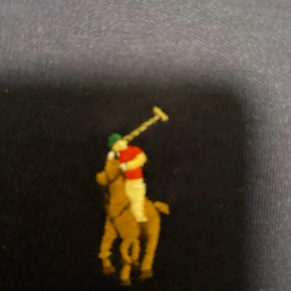 Ralph Lauren Men's Deep Blue Polo Shirt Pima Cotton‎ Feel